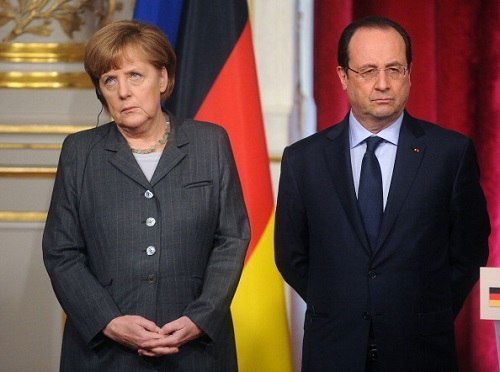 L’axe franco-allemand se démarque en Europe sur la question de la crise ukrainienne